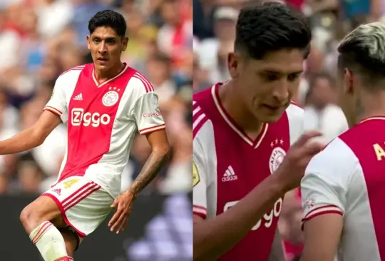 Edson Álvarez colaboró con una asistencia en la goleada del Ajax sobre el FC Groningen