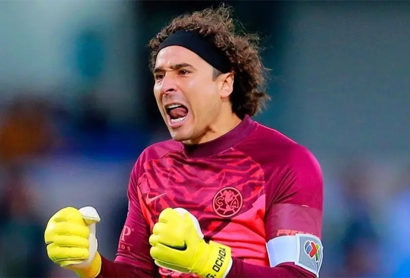 El guardameta mexicano aprovechó la goleada para pavonearse en Instagram. El guardameta mexicano aprovechó la goleada para pavonearse en Instagram.
