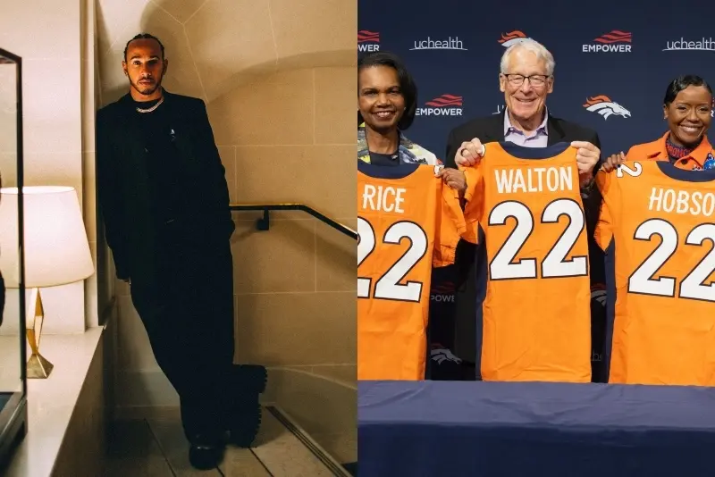 Hamilton fue parte del grupo que encabezó Rob Walton para comprar al equipo de la familia Bowlen en junio del 2022; Walton es hijo del fundador de Wal-Mart, Sam Walton, y junto a sus hermanos, tienen el 50% de las acciones del supermercado.