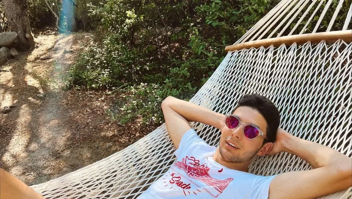 Esteban Ocon, piloto de Alpine, también prefirió el calor de Italia. 