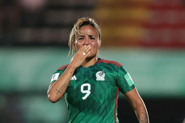 Alexia Villanueva anotó el único gol del México vs Alemania - Twitter @FIFAWWC