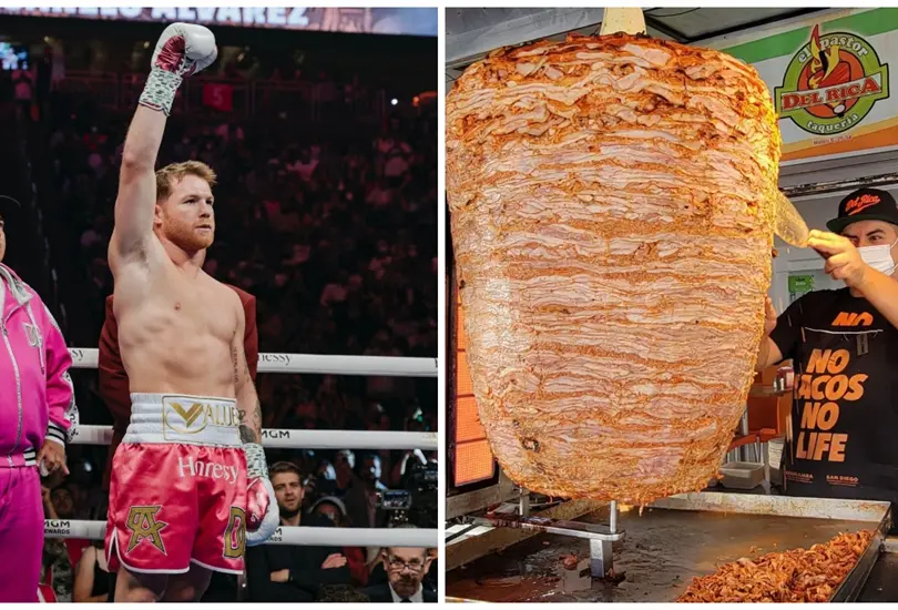 El Canelo &Aacute;lvarez es parte del negocio de la gastronom&iacute;a con la taquer&iacute;a El Pastor del Rica.