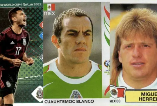 Jesús Tecatito Corona, Cuauhtémoc Blanco y Miguel Piojo Herrera son algunos de los futbolistas que aparecieron en el álbum Panini del Mundial y posteriormente no fueron a la justa.