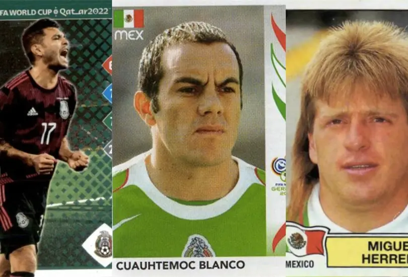 Jes&uacute;s Tecatito Corona, Cuauht&eacute;moc Blanco y Miguel Piojo Herrera son algunos de los futbolistas que aparecieron en el &aacute;lbum Panini del Mundial y posteriormente no fueron a la justa.