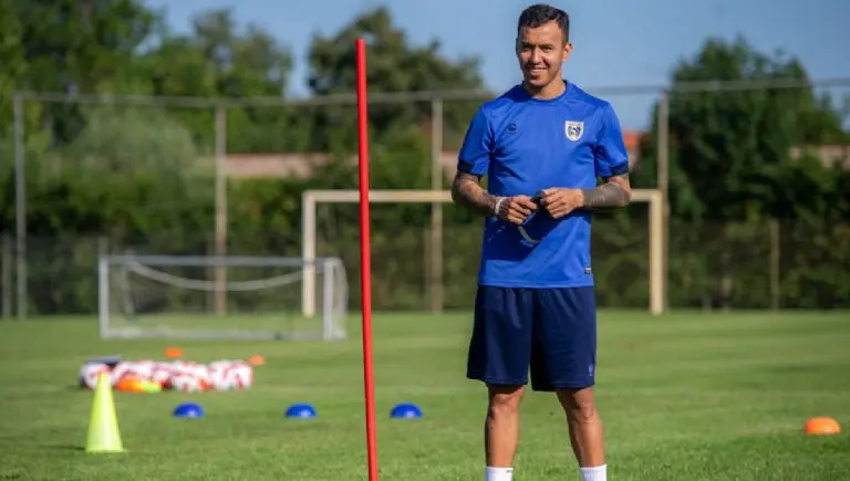 'Kaku' Romero con el Taawon de Arabia Saudita. @kakuromero10