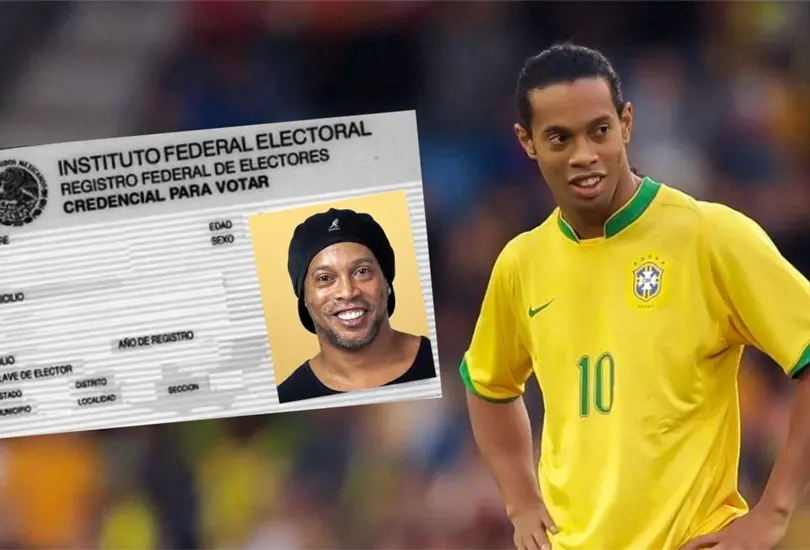 Ronaldinho forma parte de una campaña publicitaria por parte del Instituto Nacional Electoral (INE). Ronaldinho forma parte de una campaña publicitaria por parte del Instituto Nacional Electoral (INE).