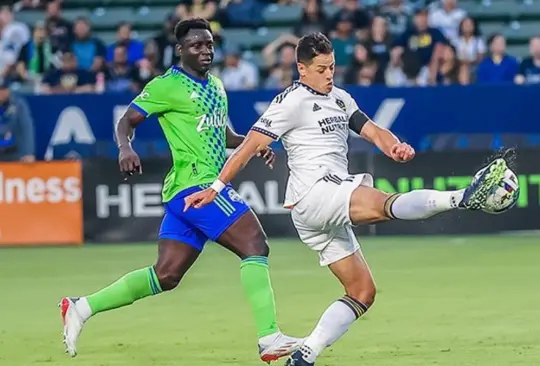 Chicharito sigue metiendo gol con el LA Galaxy.