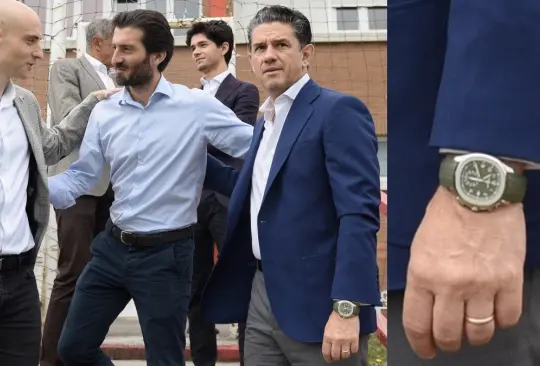 Alejandro Irarragori posee un reloj sumamente lujoso.