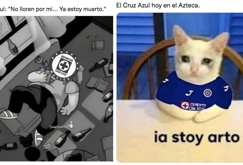 Los memes no pudieron faltar en la goleada que América le propinó al Cruz Azul. Los memes no pudieron faltar en la goleada que América le propinó al Cruz Azul.