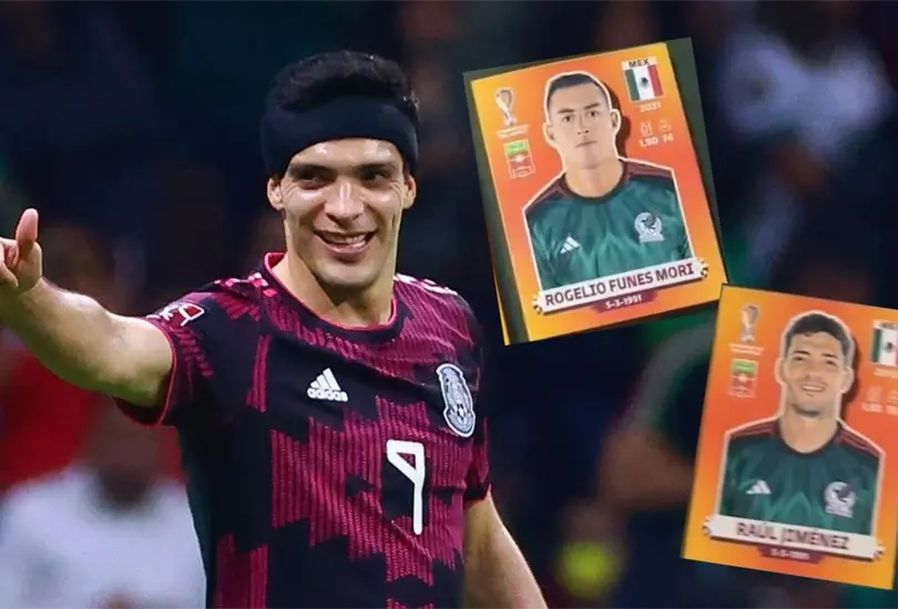 Ya se conoce el rostro de los mexicanos del &aacute;lbum Panini Qatar 2022.