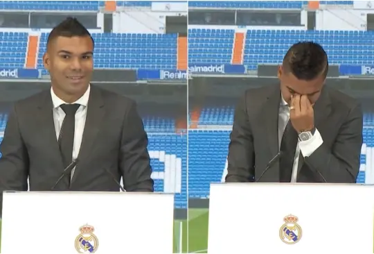 Casemiro tuvo una emotiva despedida del Real Madrid, ahora jugará con el Manchester United. Casemiro tuvo una emotiva despedida del Real Madrid, ahora jugará con el Manchester United.