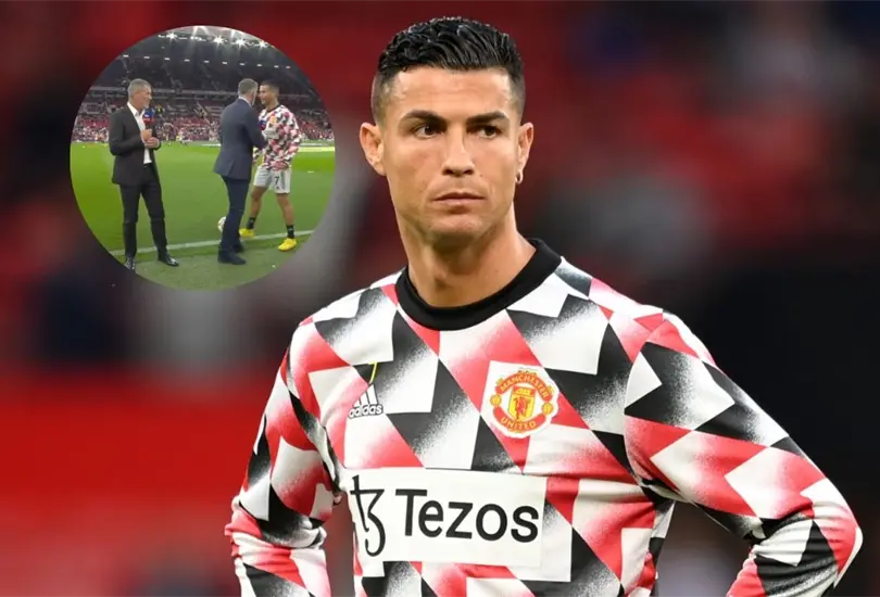 Cristiano Ronaldo ignoró a un analista de TV que lo criticó Cristiano Ronaldo ignoró a un analista de TV que lo criticó