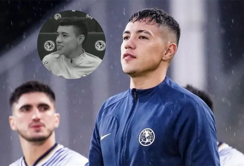 Emilio Lara se confundi&oacute; al momento de hablar de la posici&oacute;n que juega con Am&eacute;rica
