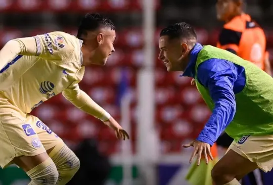 El Pelón celebró su primer gol con América de manera muy carismática.