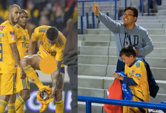 André-Pierre Gignac ha regalado shorts y jerseys a sus seguidores.