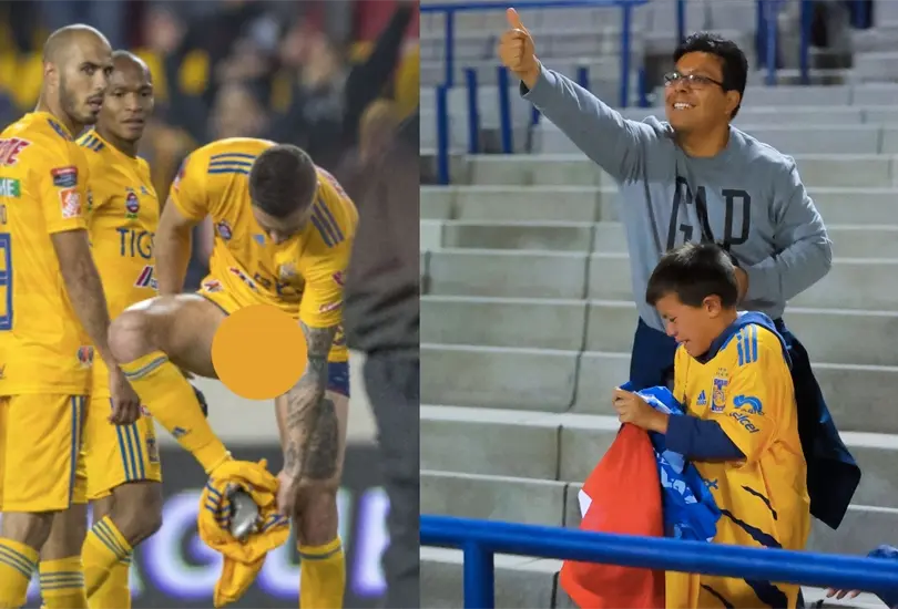 Andr&eacute;-Pierre Gignac ha regalado shorts y jerseys a sus seguidores.
