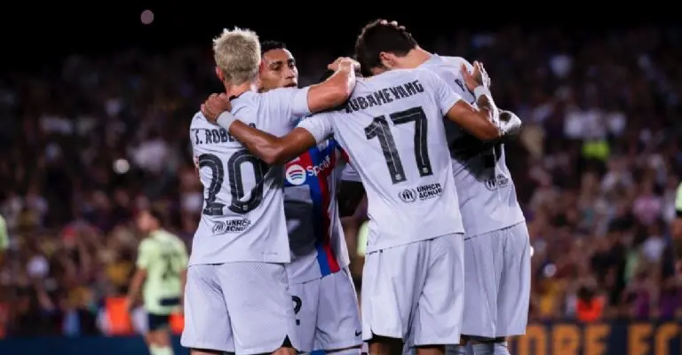 Los culés se hicieron notar gracias a sus jugadores en venta. Twitter - FC Barcelona