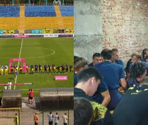 VIDEO: Juego de terror, partido de la liga de Ucrania dura más de 4 horas por alarma aérea