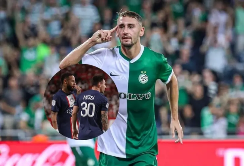 Omer Atzili no desaprovech&oacute; el anuncio de su pr&oacute;ximo encuentro ante el PSG.