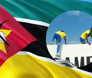 Equipo en Mozambique salta pared del estadio para evitar magia negra en la entrada