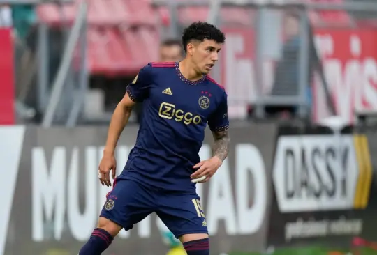 Jorge Sánchez tuvo sus primeros minutos con el Ajax en su triunfo sobre el Utrecht