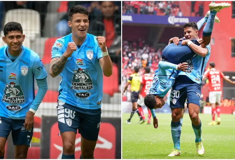 Illian Hern&aacute;ndez fue la figura de la victoria de Pachuca ante Toluca por su celebraci&oacute;n de luchador. 