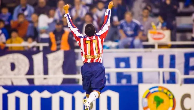 Ramón Morales en su etapa con Chivas. @Chivas