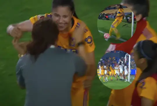 Jacqueline Ovalle anotó un gol Olímpico en el Tigres Femenil vs Pumas Femenil