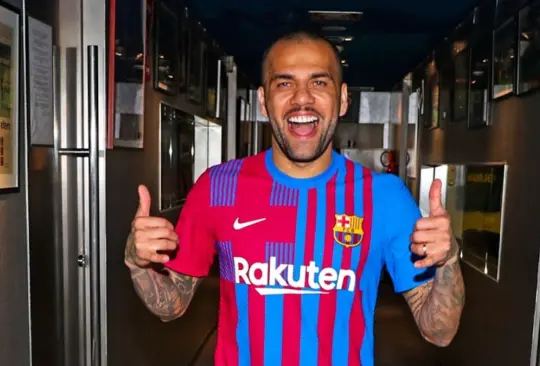 Dani Alves es una leyenda del Barcelona y ha jugado en varios Trofeos Joan Gamper