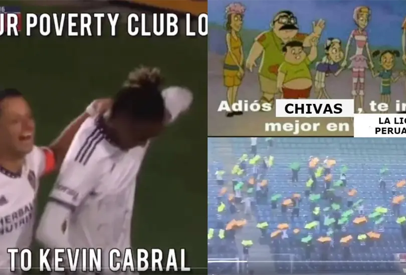 Chivas protagonizó los memes tras caer con el LA Galaxy. Chivas protagonizó los memes tras caer con el LA Galaxy.