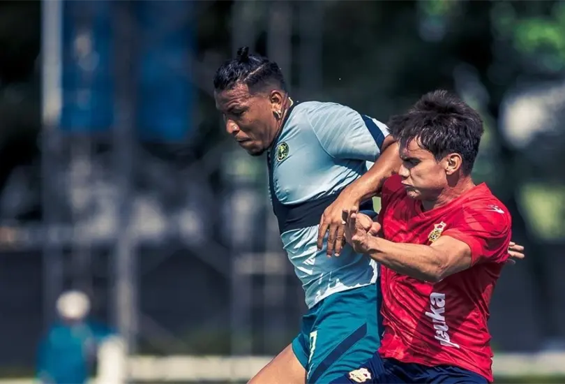 Roger Martínez había estado alejado de las canchas por una lesión. Roger Martínez había estado alejado de las canchas por una lesión.