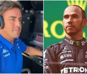 Hamilton vs Alonso: El misterioso mensaje del británico al español en una foto