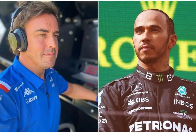 Lewis Hamilton y Fernando Alonso tuvieron un roce en el GP de B&eacute;lgica. 