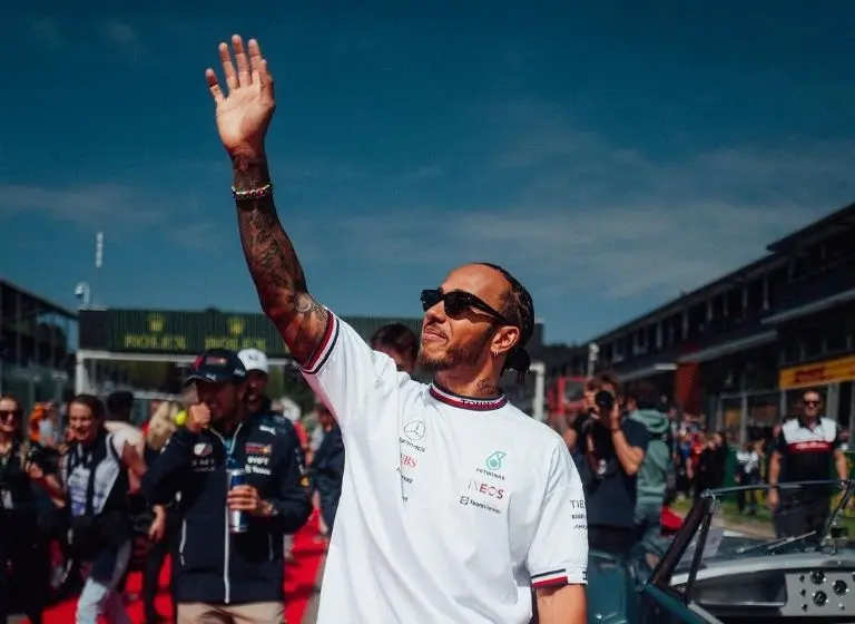 Lewis Hamilton tuvo un mal día en el GP de Bélgica. (@lewishamilton)