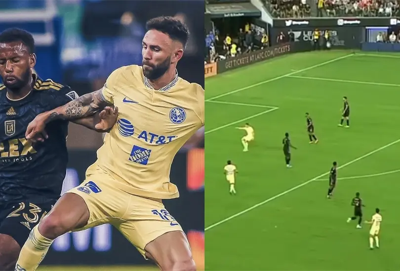 Miguel Lay&uacute;n tuvo un partido curioso contra el LAFC.
