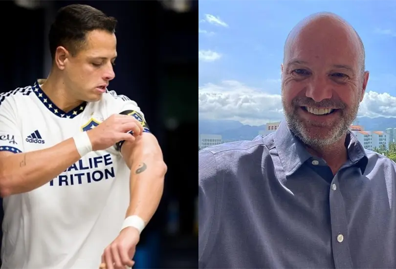 Luis Garc&iacute;a sale en defensa de &acute;Chicharito&acute; Hern&aacute;ndez, tras esc&aacute;ndalo con bandera mexicana
