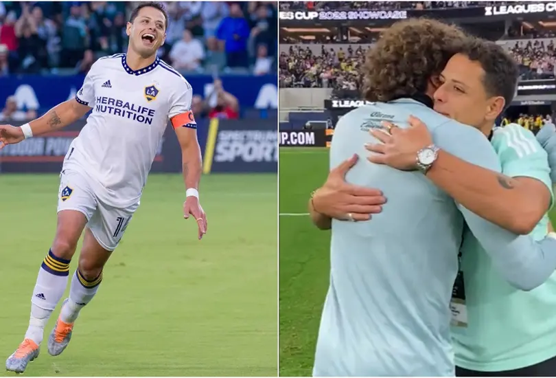 El abrazo entre Chicharito Henrnández y Guillermo Ochoa habría desmentido problemas entre los futbolistas El abrazo entre Chicharito Henrnández y Guillermo Ochoa habría desmentido problemas entre los futbolistas