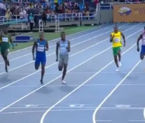 El nuevo ´Usain Bolt´ arruina su racha perfecta; así fue la emocionante final