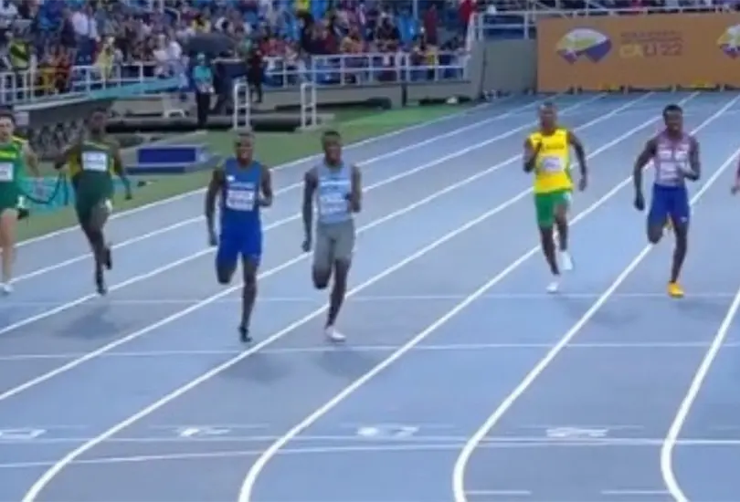 El nuevo Usain Bolt perdi&oacute; la carrera de los 200 metros ante el israel&iacute; Blessing Akawasi Afrifah.