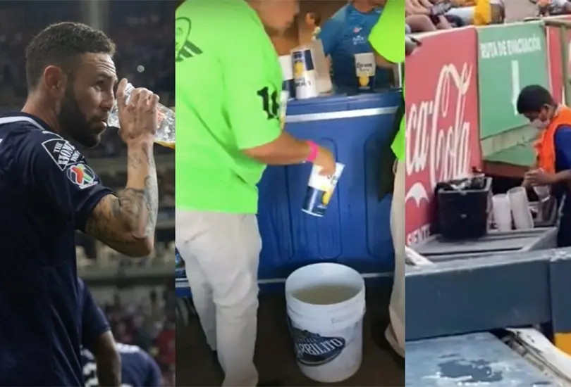La cerveza, tambi&eacute;n conocida como chela, ha sido protagonista habitual en la Liga MX.