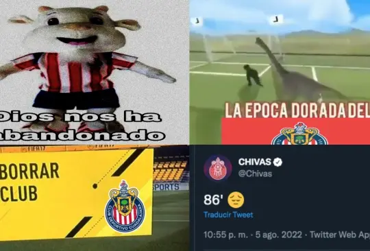 Chivas protagonizó los memes del partido ante Mazatlán.