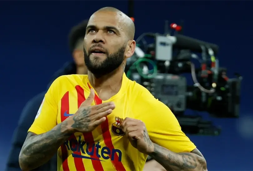 Dani Alves dedic&oacute; una emotiva carta al Barcelona