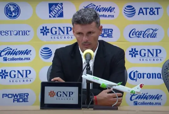 Fernando Tano Ortiz, técnico del América le restó importancia al amistoso de Pumas vs Barcelona