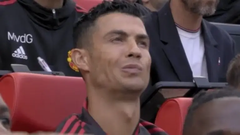 Fue común ver a Cristiano Ronaldo en la banca.<br>(Foto: Archivo Referee)