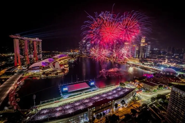 Circuito de Marina Bay saldrá en el videojuego Call of Duty - Twitter @F1NightRace