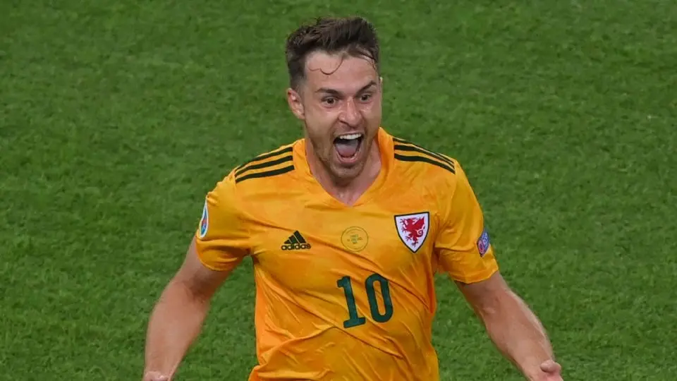 Aaron Ramsey anot&oacute; el fin de semana pasado con su selecci&oacute;n.