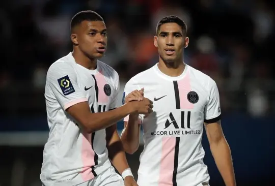 Kylian Mbappé fue duro con Achraf Hakimi, uno de sus amigos en el vestidor del PSG.