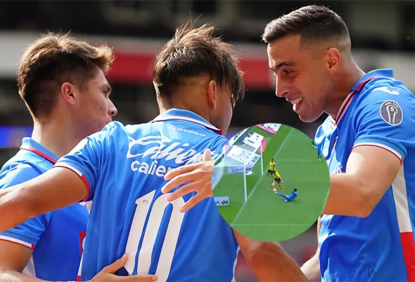 Jorge Mer&eacute; fue el villano de la tarde en el Cruz Azul vs Mazatl&aacute;n.