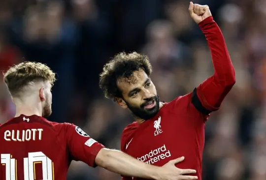 Mohamed Salah anotó en el triunfo del Liverpool sobre el Ajax