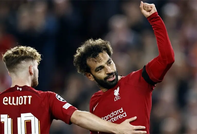Mohamed Salah anotó en el triunfo del Liverpool sobre el Ajax Mohamed Salah anotó en el triunfo del Liverpool sobre el Ajax